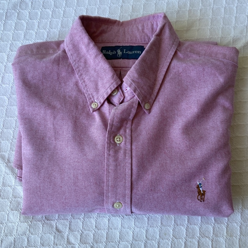 Ralph Lauren pink Oxford Cloth Shirt